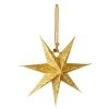 Online Papierstern , Ornament, Gold/gold, 18 Cm Weihnachtsdeko|Weihnachten
