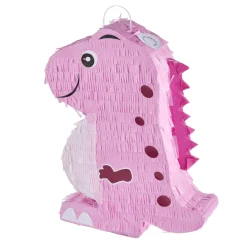 Outlet Pinata Motiv, Dino, Pink, Höhe 49.5 Cm Geburtstag|Geschenkideen