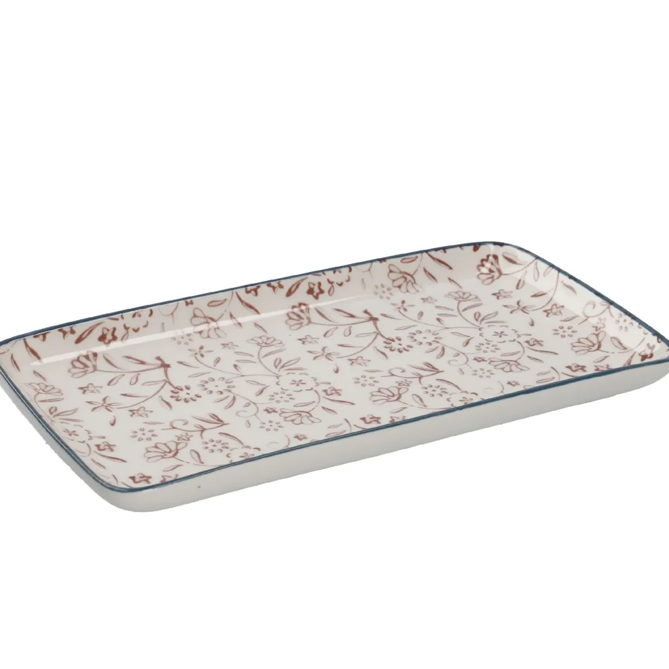 Discount Platte China, Rosa, Wiese, 23 Cm Küche