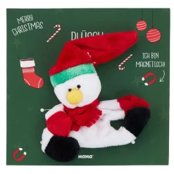 Clearance Plüschmagnet Xmas, Schneemann, 9 Cm Weihnachtsgeschenke|Nikolaus