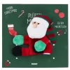 Hot Plüschmagnet Xmas, Weihnachtsmann, 9 Cm Weihnachtsgeschenke|Nikolaus