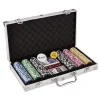 Clearance Pokerkoffer-Set, 300 Chips Geschenkideen|Spiele