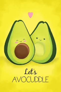 Outlet Poster Avocado - Let's Avocuddle, Nr. 64 Poster