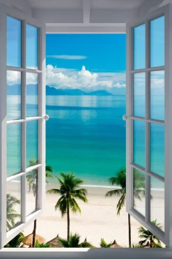 New Poster Beach Window, Nr. 91 Poster