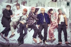 Online Poster BTS - Group Bed, Nr. 196 Poster