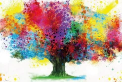 Hot Poster Coloured Tree, Nr. 177 Poster