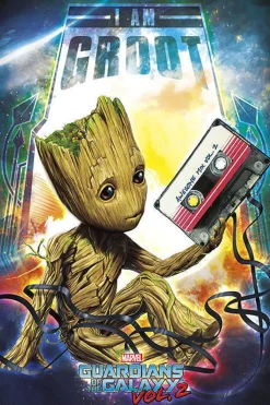 Online Poster Groot, Nr. 195 Poster