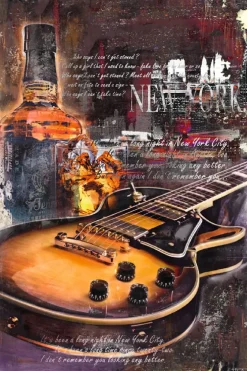 Outlet Poster Guitar Blues Night One, Nr. 139 Poster