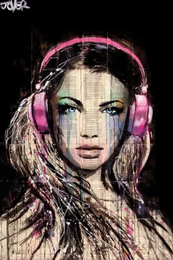 Online Poster Loui Jover - Dj Girl, Nr. 58 Poster