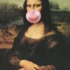Best Poster Mona Lisa Bubblegum, Nr. 211 Poster