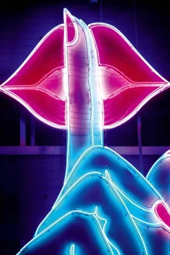Poster Neon Lips, Nr. 69 Poster