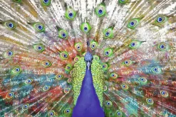 Hot Poster Pfau, Nr. 231 Poster|Weihnachtsgeschenke