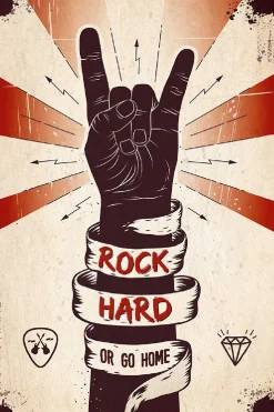 Outlet Poster Rock Hard, Nr. 227 Poster