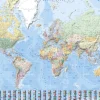 Clearance Poster World Map - Flags, Nr. 154 Poster