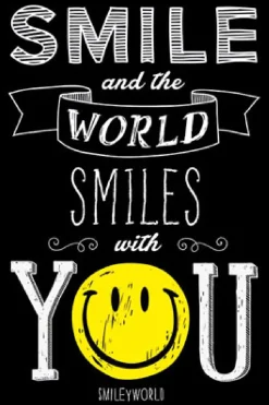 Outlet Poster World Smiles With You, Nr. 239 Poster