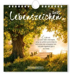 New Postkarten Kalender, 2025, Lebenszeichen Kalender & Planer|Weihnachtsgeschenke