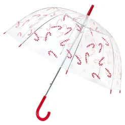 Discount Regenschirm Transparent/Xmas, Zuckerstange, 82 Cm Standesamt- Und Traudeko|Hochzeitsdeko