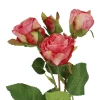 Online Rose Alina, 3 Blüten/dunkelrosa, 38 Cm Vasen & Kunstblumen