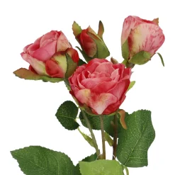 Online Rose Alina, 3 Blüten/dunkelrosa, 38 Cm Vasen & Kunstblumen
