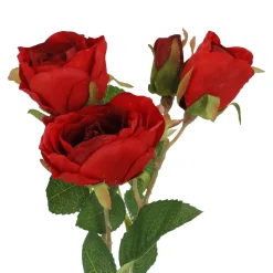 Online Rose Alina, 3 Blüten/rot, 38 Cm Vasen & Kunstblumen