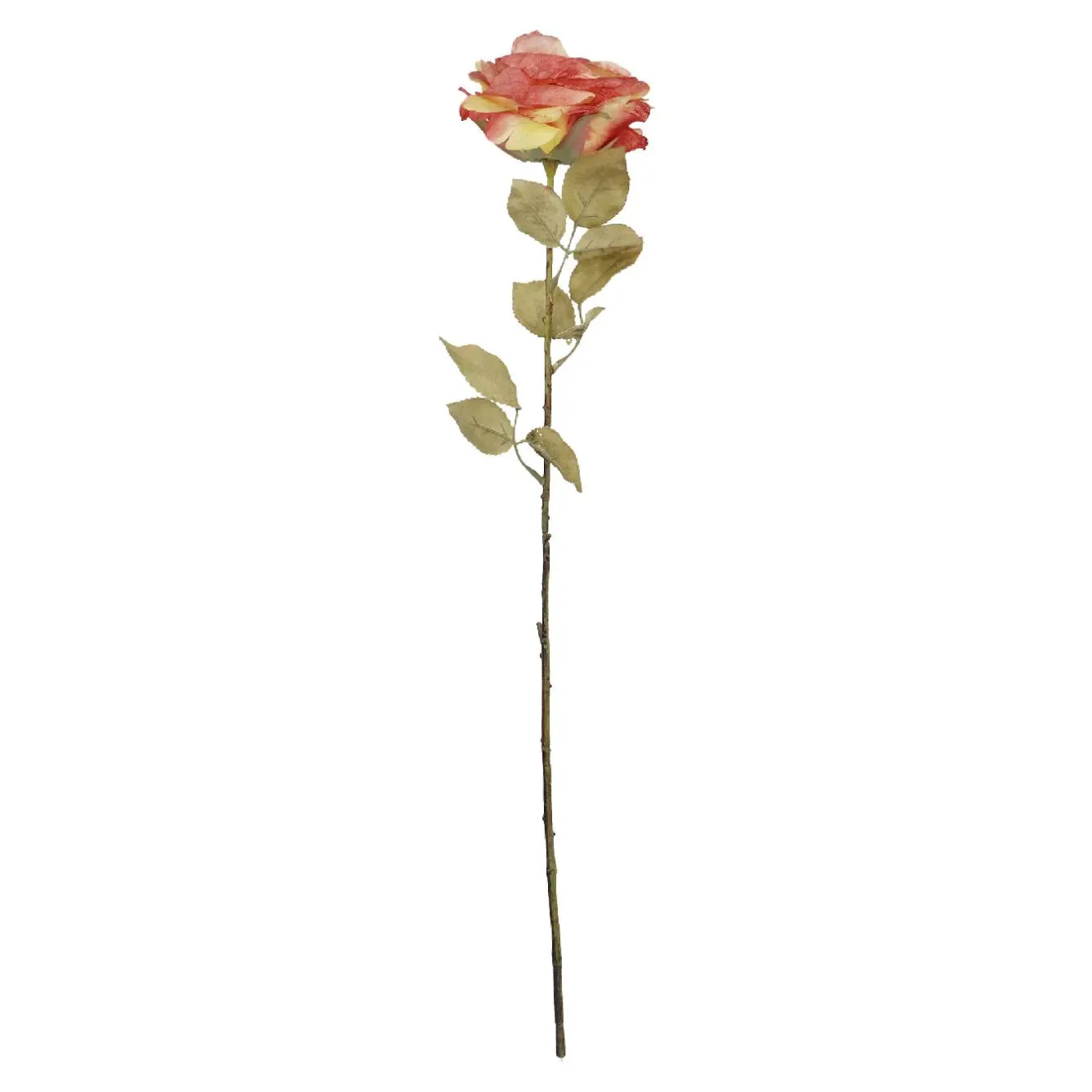 Best Rose Theresa, Orange, 63 Cm Vasen & Kunstblumen|Herbstdeko
