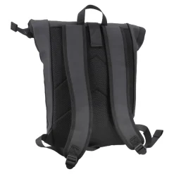 Online Rucksack Rolltop Mit Reflektor, Schwarz, 16 Liter Geschenkideen|Reisen