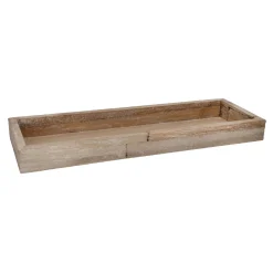 Outlet Schale Altholz, Grau-gewischt, 45 X 15 X 4 Cm Schalen & Tabletts|Herbstdeko