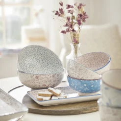 Best Schale China, 680 Ml, Rosa, Wiese, 15 Cm Küche