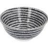 New Schale China, Groß, Schwarz/weiß, Stäbchen/Kreis Jga|Küche