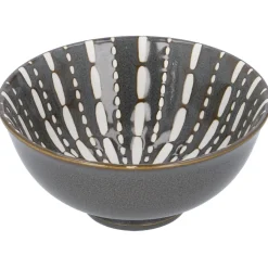 Discount Schale China, Relief, Striche/Punkte, 12 Cm Küche
