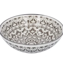 New Schale China, Tief, Orient, Dunkelgrau/wss, 13 Cm Küche
