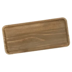 New Schale Eck, Natur, 40 X 18 Cm Schalen & Tabletts