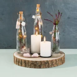 Clearance Schale Holzscheibe, 35 Cm Tischdeko Hochzeit|Hochzeitsdeko