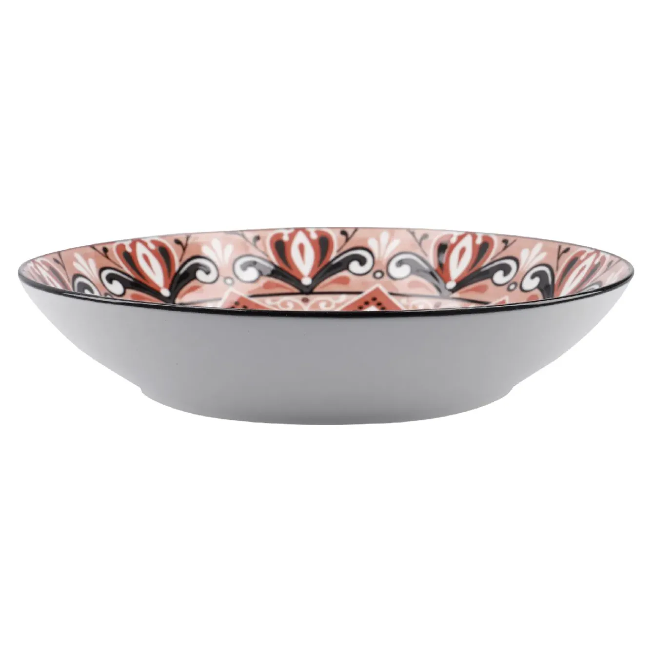 Hot Schale Lisa, Flach, Rot, 20 Cm Küche