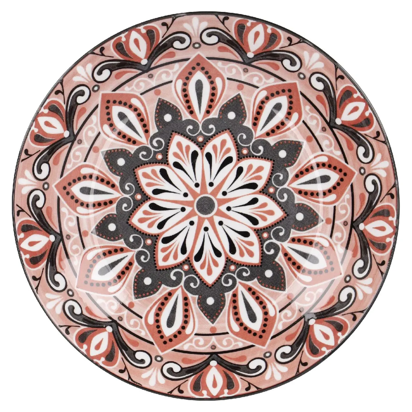 Hot Schale Lisa, Flach, Rot, 20 Cm Küche