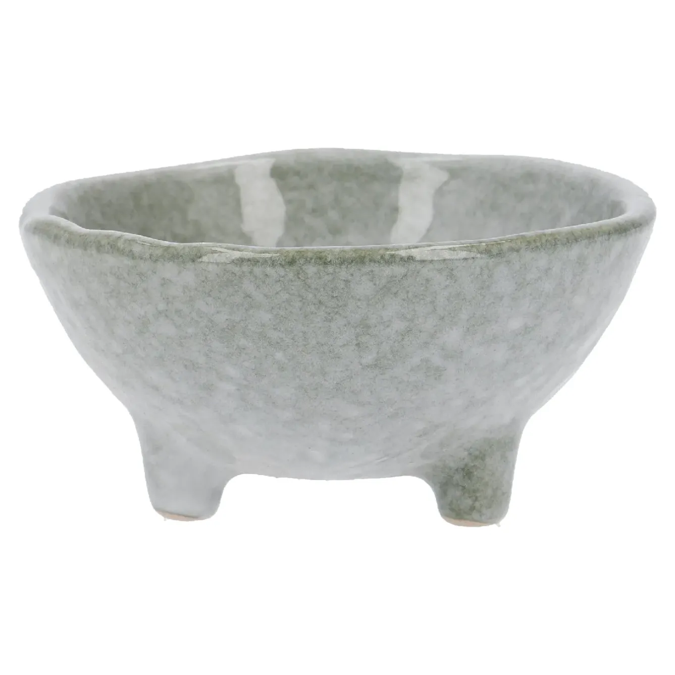 Sale Schale Mit Fuß Dina, Grün, 9 Cm Küche