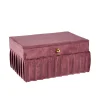 Online Schmuckbox Edel, Dunkelpink, 18 Cm Geschenkideen|Fashion