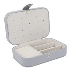 New Schmuckbox, Grau, 16 X 11 Cm Geschenkideen|Fashion