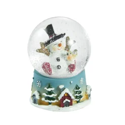 Online Schneekugel Figur, Schneemann/Zylinder, 4.5 X 6 Cm Figuren|Weihnachtsdeko