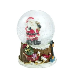Schneekugel Figur, Weihnachtsmann, 4.5 X 6 Cm Figuren|Weihnachtsdeko
