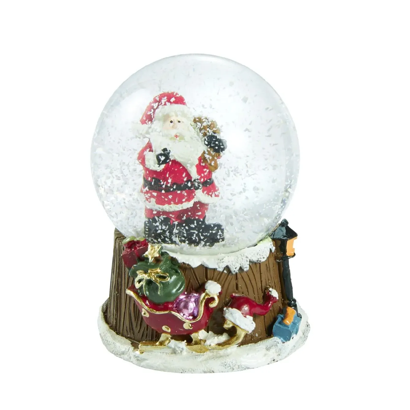 Schneekugel Figur, Weihnachtsmann, 4.5 X 6 Cm Figuren|Weihnachtsdeko