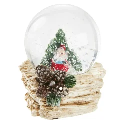 Schneekugel Weihnachten, Nikolaus/Tanne, 4.5 X 6 Cm Deko-Objekte|Weihnachtsdeko
