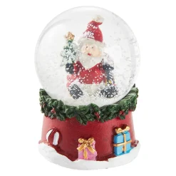 Best Schneekugel Weihnachten, Nikolaus/Zapfen, 4.5 X 6 Cm Deko-Objekte|Weihnachtsdeko