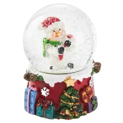 Schneekugel Weihnachten, Schneemann, 4.5 X 6 Cm Deko-Objekte|Weihnachtsdeko