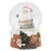 Outlet Schneekugel Weihnachtsmann, Sack, 6.5 X 9 Cm Weihnachtsdeko|Weihnachten