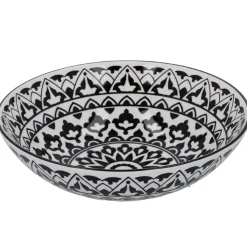 Sale Schüssel China, Flach, Orient, Schw/wss, 23 Cm Küche
