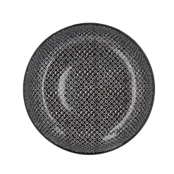 Online Schüssel China, Flach, Perlen, Schw/wss, 23 Cm Jga|Küche