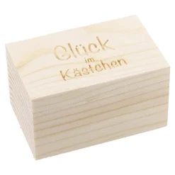 Best Schwein In Holzbox, 5 Cm Figuren