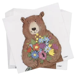 Discount Serviette Bär, 20 Stück Küche|Tischdeko