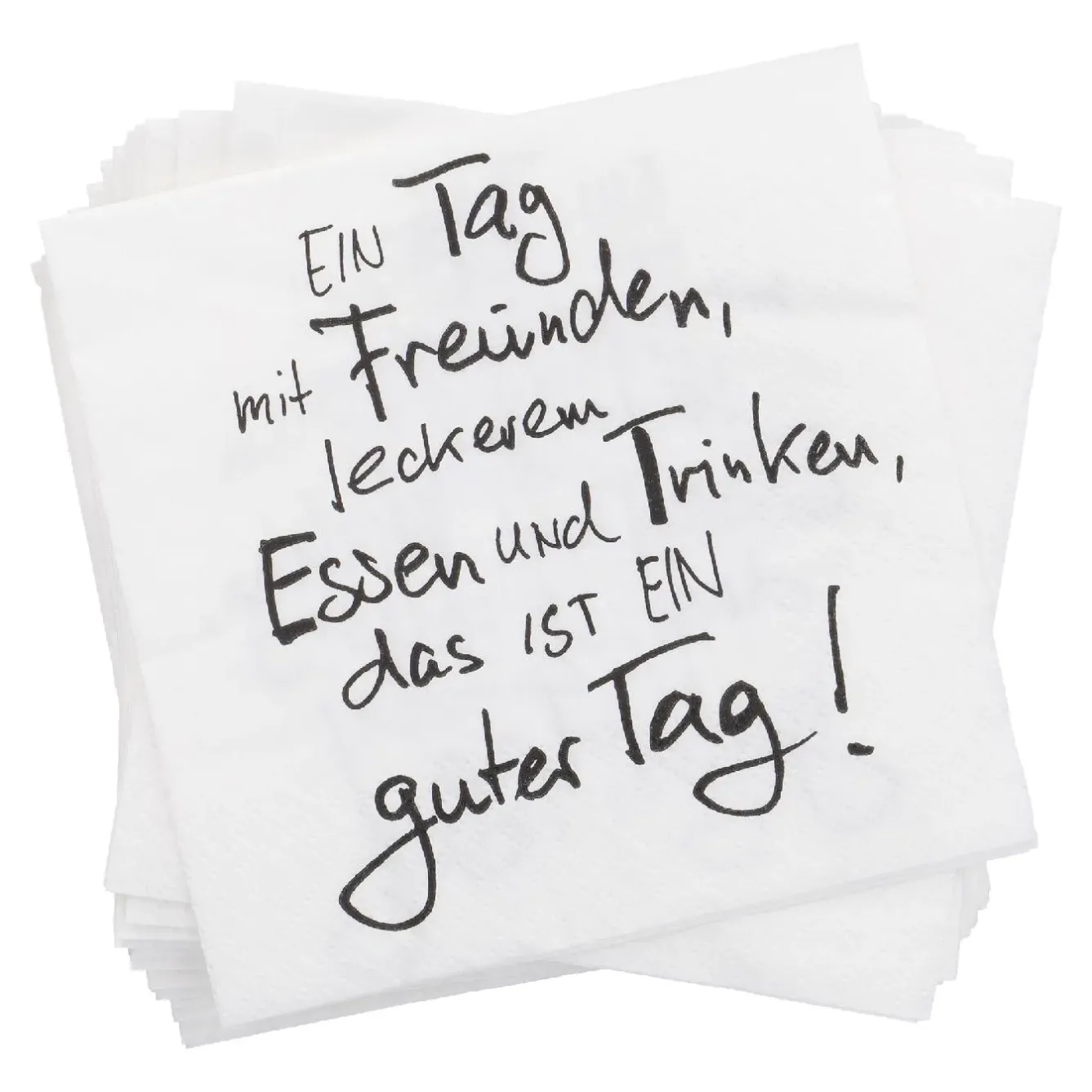 Serviette Guter Tag, 20 Stück Küche